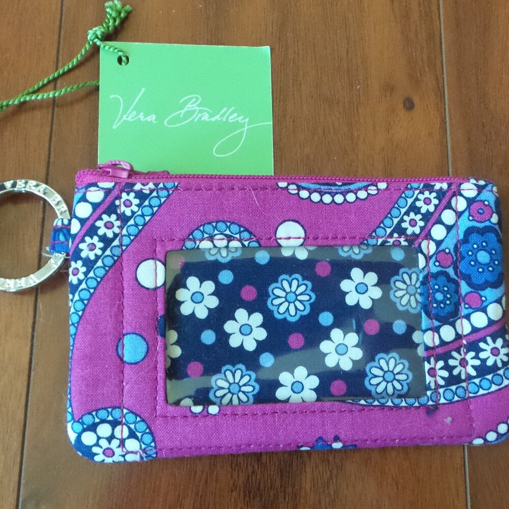 Vera Bradley, NWT, zip ID case